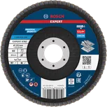 Lamelový kotouč Bosch EXPERT X782, zkosený, 125 mm, zrnitost 80.
